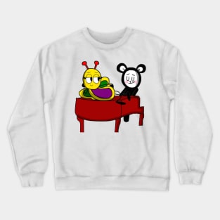 Playing the Piano Crewneck Sweatshirt